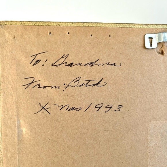 Gold framed fairy and bee print - Picture 5 of 5